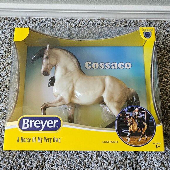 Breyer * Glossy Cossaco * CCA Collector Club Lusitano Traditional Model Horse - Picture 1 of 9